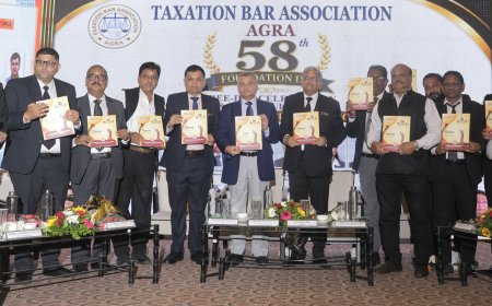 58 साल की गौरवगाथा का जश्नः आगरा टैक्सेशन बार ने 70 वरिष्ठ अधिवक्ताओं को 'विधि पुरोधा' सम्मान से किया सम्मानित