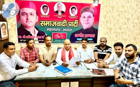 'संविधान बचाओ, लोकतंत्र बचाओ' का बिगुल: सपा कल निकालेगी जन आक्रोश मार्च, दिल्ली में छात्रों पर कार्रवाई और बुलडोज़र नीति के खिलाफ होगा प्रदर्शन
