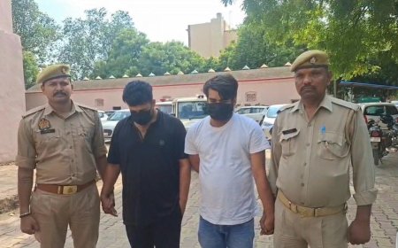 आगरा से दुबई तक फैला साइबर सिंडिकेट बेनकाब, पुलिस ने दबोचे अंतरराज्यीय गिरोह के दो शातिर