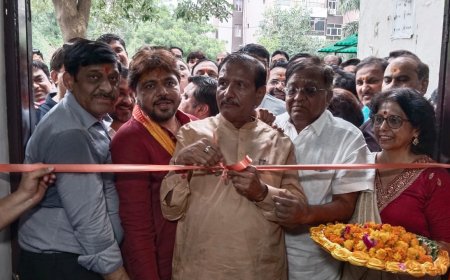 जनकपुरी महोत्सव-2026 का विधिवत श्रीगणेश, अशोक कुमार गोयल बनेंगे राजा जनक और लता गोयल निभाएंगी रानी सुनयना की भूमिका, केंद्रीय कार्यालय का विधायक पुरुषोत्तम खंडेलवाल ने किया उद्घाटन