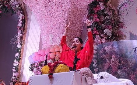 भगवान की लीलाओं को भगवत दृष्टि से देखिए, जया किशोरी ने गोपी-उद्धव प्रसंग सुनाया तो भावविभोर हो उठे श्रद्धालु