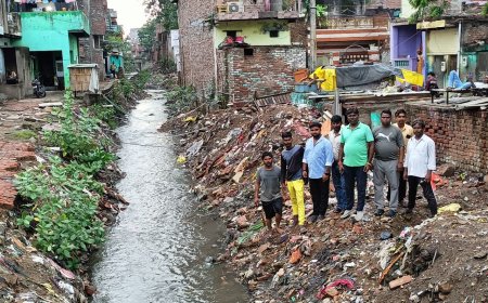 भाजपा पार्षद का नाले में जन्मदिन का केक काटना रंग लाया, 35.30 करोड़ से बनेगा साईं केनाल नाला, मुख्यमंत्री के हस्तक्षेप से मिली मंजूरी