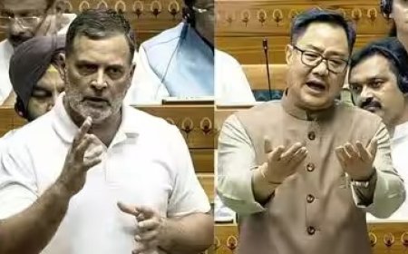 राहुल गांधी के ‘अमित शाह के आदेश पर छात्रों पर गोली’ वाले बयान से संसद में हंगामा, भाजपा का पलटवार- नेता प्रतिपक्ष ने बोला झूठ; माइक बंद होने के दावे पर वीडियो दिखाकर किया खंडन