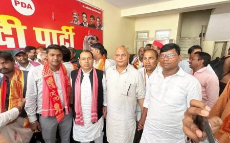 दक्ष प्रजापति जयंती पर सपा कार्यालय में कार्यक्रम, 2027 में सरकार बनाने का लिया संकल्प