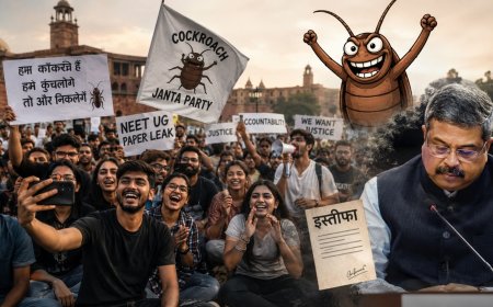खेल खेल में खेल! जब कॉकरोचों ने हिला दिया सत्ता का सिंहासन, असल हार तो विपक्ष की हुई है!