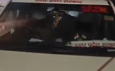 एडी बेसिक लिखी गाड़ी से पहुंचे युवकों ने आगरा के रेस्टोरेंट में किया हंगामा, पेमेंट मांगने पर की मारपीट, तीन के खिलाफ मुकदमा दर्ज