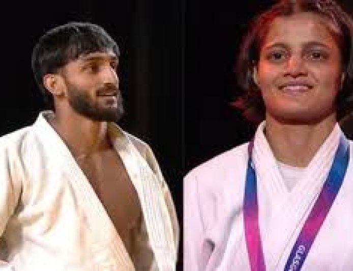 हर्ष सिंह कॉमनवेल्थ गेम्स में जूडो में गोल्ड जीतने वाले पहले भारतीय पुरुष बने, फाइनल में ऑस्ट्रेलिया को 10-0 से रौंदा, अस्मिता डे ने भी जीता गोल्ड