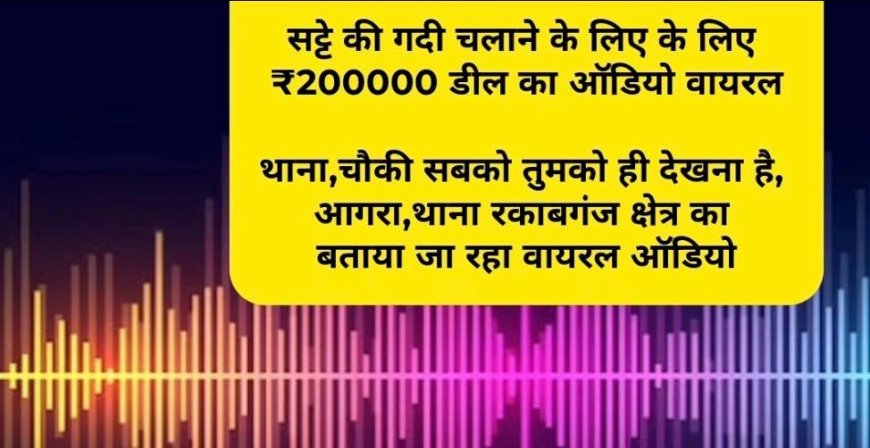 ‘सीओ, एसओ और चौकी का हिस्सा मैं देता हूं...’ वायरल ऑडियो के बाद रंगदारी गैंग पर केस