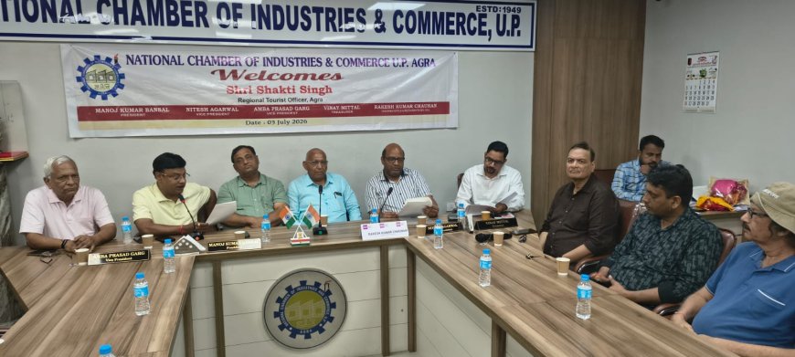 आगरा में पर्यटकों को तीन दिन रोकने की मुहिम तेज, पर्यटन कारोबार को नई उड़ान देने के लिए उठीं आठ बड़ी मांगें, होम स्टे और बेड एंड ब्रेकफास्ट इकाइयों को राहत का स्वागत, नोएडा एयरपोर्ट पर आगरा ब्रांडिंग और नाइट स्टे बढ़ाने पर जोर