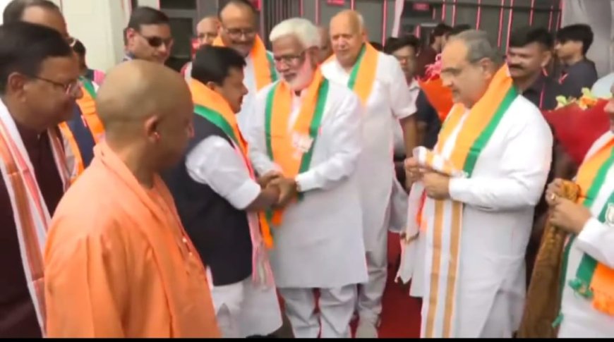 मिशन-2027 की तैयारियों में जुटी भाजपा, दो दिवसीय लखनऊ दौरे पर पहुंचे राष्ट्रीय अध्यक्ष नितिन नवीन का जोशीला स्वागत, संगठन को धार देने पर फोकस