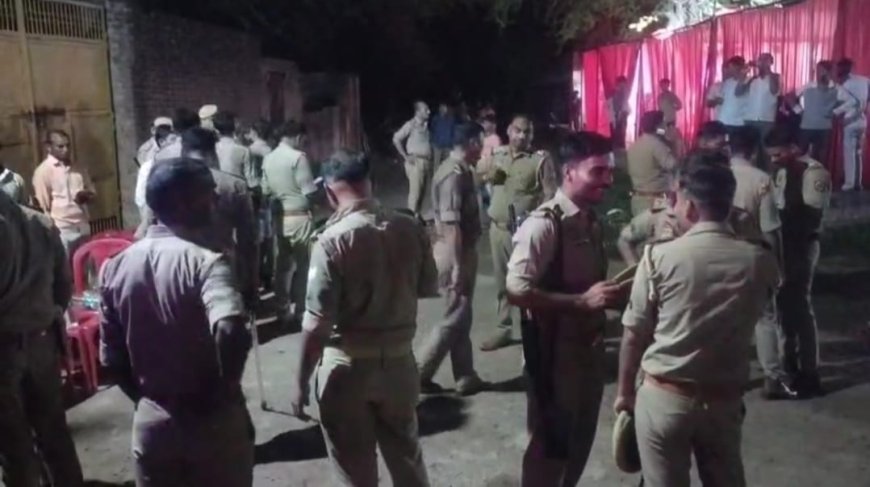 आगरा के निबोहरा क्षेत्र में दलित दूल्हे की बरात रोकने की कोशिश, पुलिस की सख्ती के आगे झुके विरोधी, सुरक्षा घेरे में चढ़ी बरात