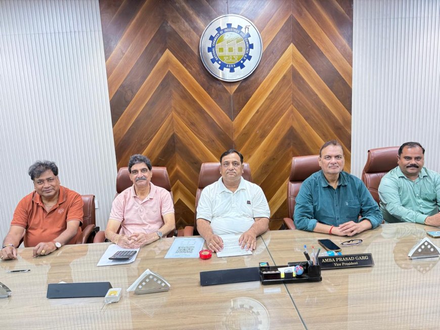 अंबेडकर पुल चौक को 'नेशनल चैम्बर चौक' नाम देने की मांग, जापानी प्रतिनिधिमंडल जल्द करेगा आगरा का दौरा, उद्योगों की समस्याओं पर मिले बड़े आश्वासन