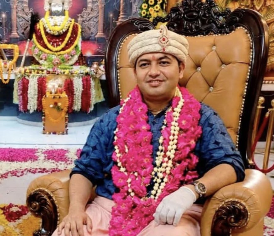 मनौना धाम के महंत ओमेंद्र महाराज ओडिशा की धार्मिक यात्रा पर, कांटाबाजी में में सजेगा बाबा श्याम का दरबार