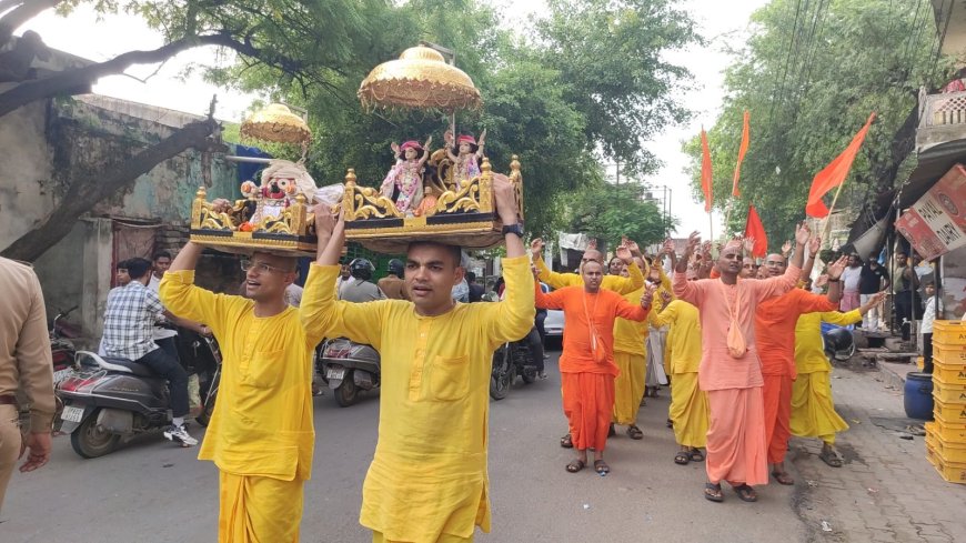 श्रीजगन्नाथ रथयात्रा की तैयारियों ने पकड़ी रफ्तार, हरिनाम संकीर्तन के साथ शहरवासियों को दिया महोत्सव का निमंत्रण