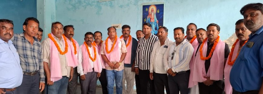आगरा के राष्ट्रीय सफाई कामगार संगठन का सेनेटरी सुपरवाइजर संघ में विलय, पदाधिकारी घोषित