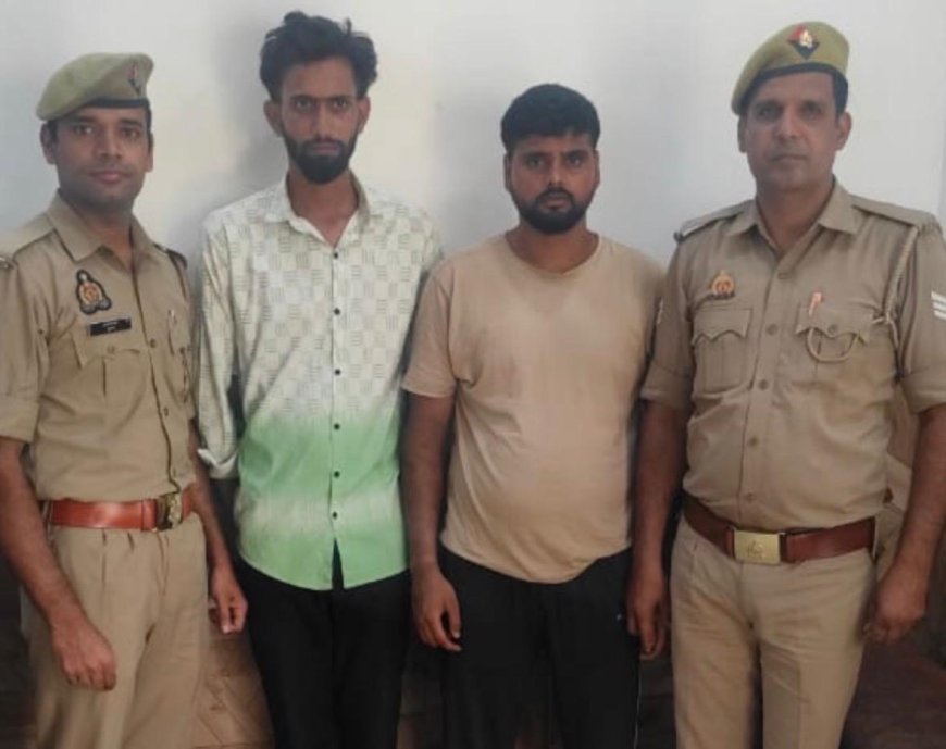 राजवाड़ा बल्केश्वर में मामा-भांजी पर जानलेवा हमला करने वाले दो आरोपी पुलिस की गिरफ्त में