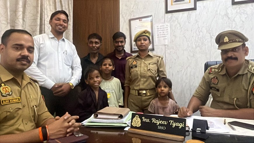 ‘खाकी बनी सहारा’, सिकंदरा पुलिस ने तीन बेटियों का स्कूल में कराया दाखिला