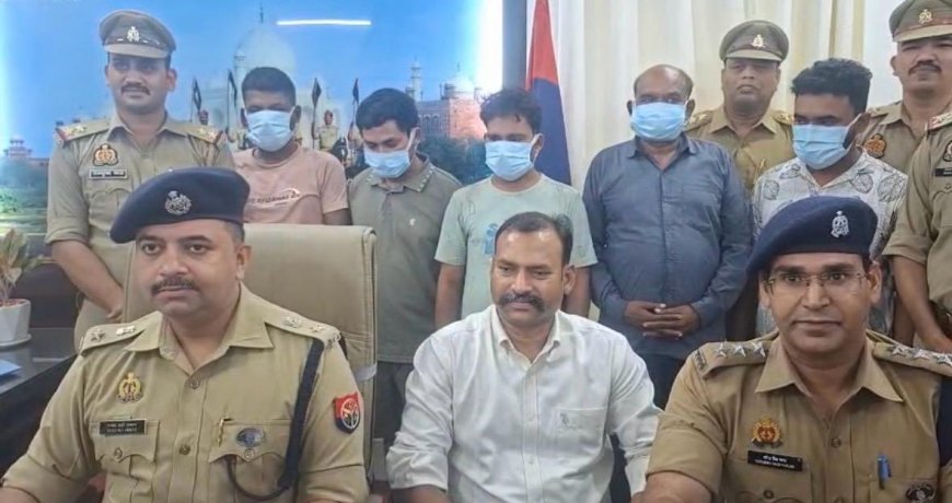 दिल्ली से आगरा तक फैला ‘जीवा ज्वैलरी गैंग’ बेनकाब, 5 शातिर चोर दबोचे, माल नेपाल में खपाने की थी तैयारी
