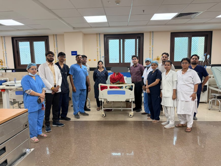 अब आगरा में भी अत्याधुनिक इलाज, एसएन में हुआ बिना बड़े चीरे के भोजन नली के कैंसर का ऑपरेशन