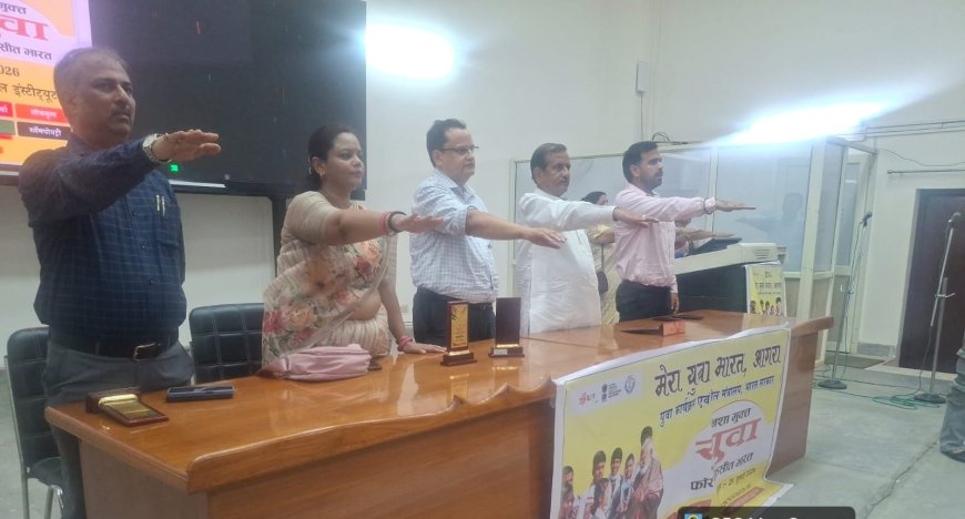 डीईआई में गूंजा 'नशा मुक्त युवा' का संकल्प, युवाओं ने रचनात्मक प्रस्तुतियों से दिया जागरूकता का संदेश