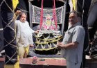 श्री मथुराधीश जी महाराज मंदिर में सजी भव्य काली घटा, श्रद्धालुओं ने किए अलौकिक दर्शन