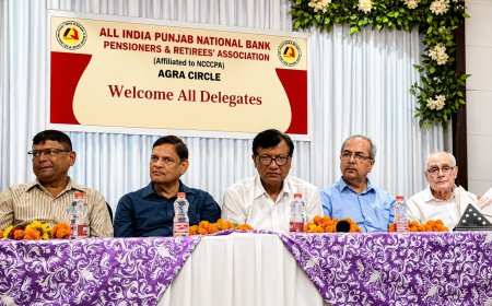 पीएनबी पेंशनर्स का बड़ा सम्मेलन, पेंशन अपडेशन में देरी पर जताई नाराजगी, आईबीए बीमा प्रीमियम बैंक से वहन कराने की उठी मांग