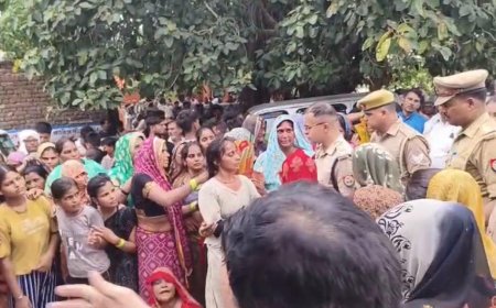शमशाबाद में कांवड़ यात्रा से लौट रहे युवक की दर्दनाक मौत, तीन मासूमों के सिर से उठा पिता का साया