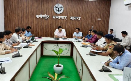 आगरा में अवैध खनन पर डीएम का बड़ा एक्शन प्लान, 24×7 निगरानी के आदेश