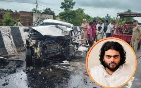 माफिया अतीक अहमद के बेटे अबान की सड़क हादसे में मौत, कानपुर-झांसी हाईवे पर जानवर को बचाने में डिवाइडर से टकराई गाड़ी, ड्राइवर की भी मौत, तीन अन्य घायल, झांसी जेल में बड़े भाई से मिलने जा रहा था अबान