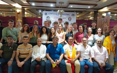 अंतरराष्ट्रीय युवा मित्रता का सेतु बना आगरा, 25 देशों के लियो प्रतिनिधियों का हुआ भव्य स्वागत
