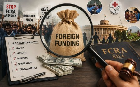 FCRA बिल इतना हंगामा क्यों?  विदेशी पैसे से समाजसेवा या कोई और खेल?