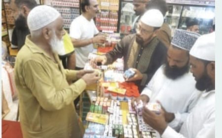 सुरमा बरेली वाला बना उर्स-ए-रजवी का खास आकर्षण, वाराणसी से बेगूसराय और हैदराबाद तक के जायरीन कर रहे खरीदारी