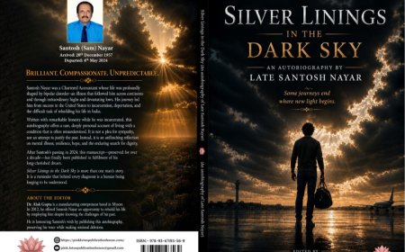 पुस्तक समीक्षाः ‘Silver Linings in the Dark Sky’—अमेरिका में टूटे सपनों से भारत में मिली कहानी तक, संतोष नायर की जिंदगी का कड़वा-मीठा सफर