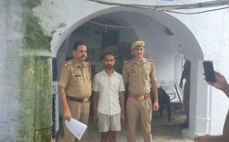 आगरा के पिनाहट में राजा भदावर के किराएदार ने खुद को मालिक दिखाकर दुकान बेटे के नाम कर दी, फर्जी दानपत्र पर गवाही देने वाला शादाब हुसैन गिरफ्तार