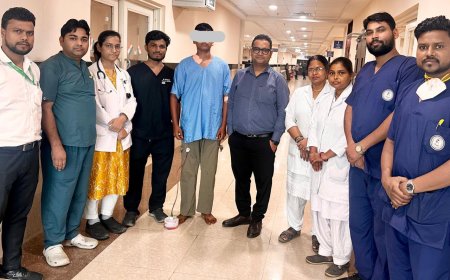 एसएन में 15 साल के किशोर की कॉलर बोन के पास फटी प्रमुख रक्तवाहिनी का हुआ सफल ऑपरेशन