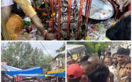 तीसरे सोमवार को शिवमय हुआ आगरा, कैलाश मंदिर में उमड़ा आस्था का सैलाब