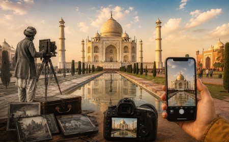 विश्व फोटोग्राफी डे: कैमरे की आंख से ताज की अनंत कहानी, सदियां बदलीं लेकिन संगमरमर की खूबसूरती का जादू आज भी बरकरार