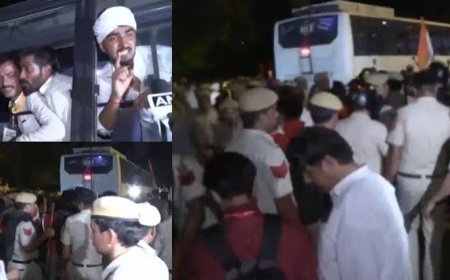 जंतर-मंतर पर फिर जुटे प्रदर्शनकारी,  पुलिस ने हिरासत में लिया,  जाति आधारित आरक्षण का कर हे थे विरोध