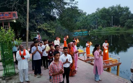 पीलीभीत में गोमती उद्गम स्थल पर पर्यटन विकास की रफ्तार तेज, बनेगी टेंट सिटी; जल व्यवस्था होगी सुदृढ़