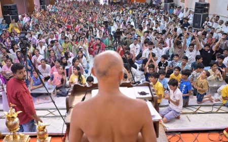 ‘था’ नहीं, ‘थे’ बनकर जीना सीखें युवा: मुनि समत्व सागर ने जैन दर्शन से जोड़ा जीवन का मर्म