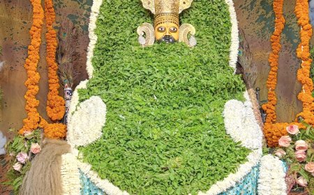 देर रात तक गूंजे बाबा श्याम के जयकारे, भजनों पर झूमे श्रद्धालु