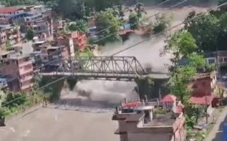 नेपाल में आई भीषण बाढ़,  7 की मौत, कई लापता, बिहार में हाई अलर्ट