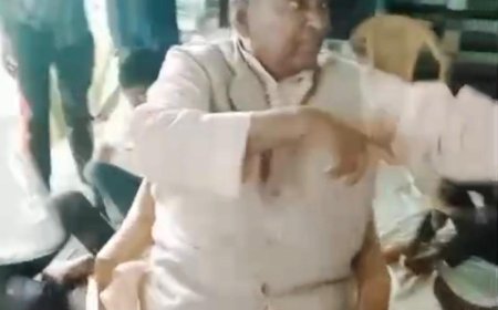 सांत्वना देने पहुंचे विधायक की युवती से भिड़ंत, वायरल वीडियो में ‘आ जा मैदान पर’ तक पहुंची तीखी बहस