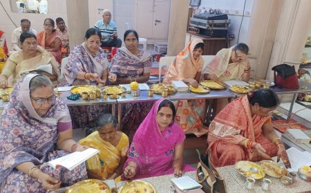 श्रेयांसनाथ निर्वाण कल्याणक पर गूंजे जयकारे, आगरा के जैन मंदिर में श्रद्धा-भक्ति के साथ मनाया रक्षाबंधन