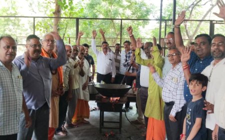 भट्टी पूजन के साथ 18वें श्रीकृष्ण जन्माष्टमी महोत्सव का शंखनाद, 1 से 5 सितंबर तक गूंजेंगे भक्ति के स्वर, निशान यात्रा में शामिल होंगे 1100 श्रद्धालु