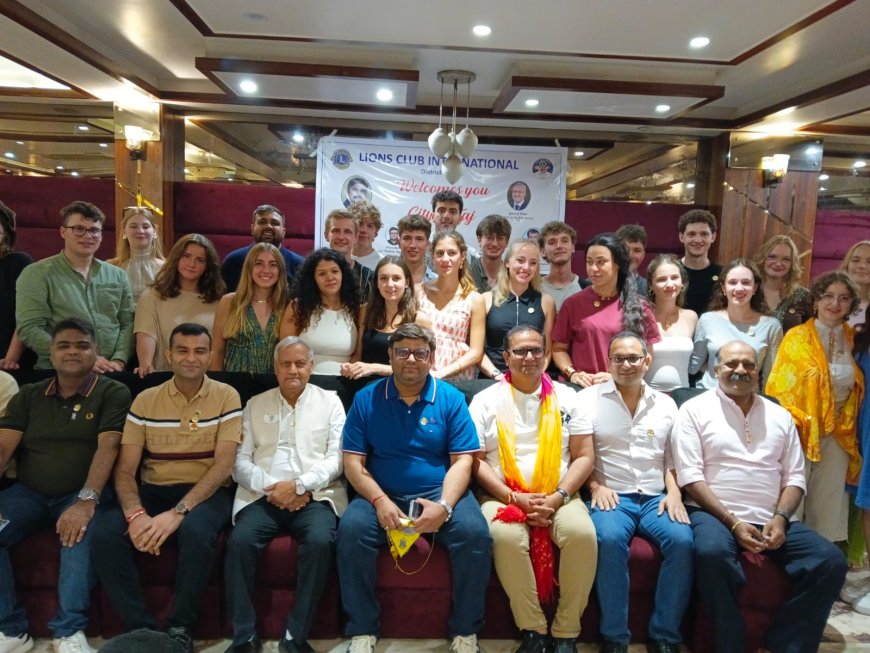 अंतरराष्ट्रीय युवा मित्रता का सेतु बना आगरा, 25 देशों के लियो प्रतिनिधियों का हुआ भव्य स्वागत