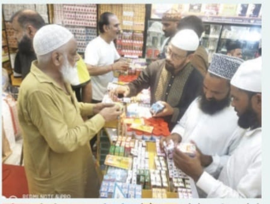 सुरमा बरेली वाला बना उर्स-ए-रजवी का खास आकर्षण, वाराणसी से बेगूसराय और हैदराबाद तक के जायरीन कर रहे खरीदारी