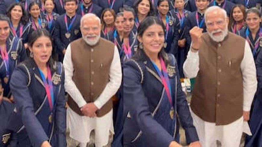 पीएम मोदी कामनवेल्थ गेम्स के विजेताओं से मिले,  बोले- जो खेलेगा, वो खिलेगा