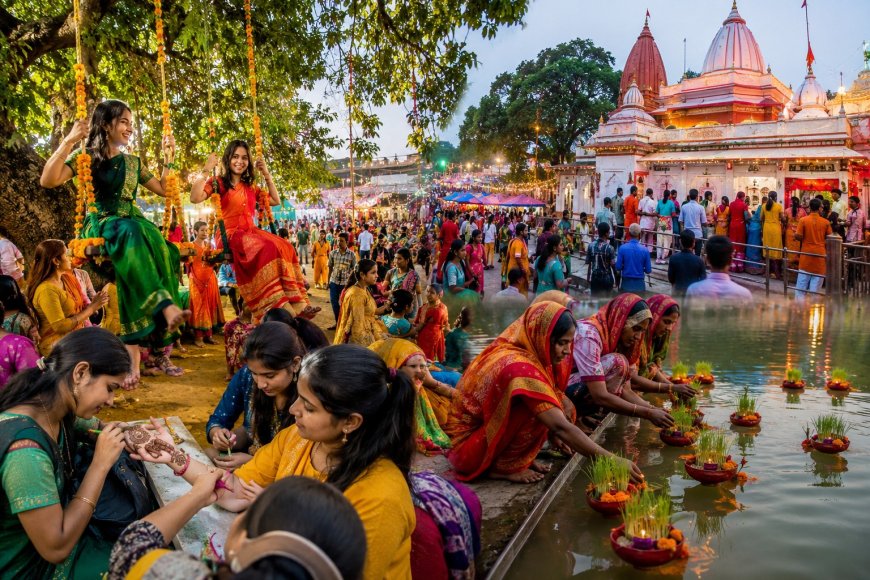 सावन के मेले: सिमटती जगहों के बीच आज भी जिंदा है उल्लास, झूलों, मल्हार और परंपराओं से गुलजार रहता है आगरा