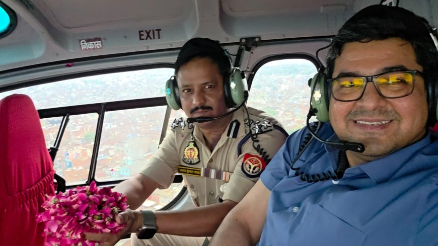 सावन के तीसरे सोमवार को बरेली-बदायूं में कांवड़ियों पर हेलीकॉप्टर से पुष्पवर्षा, ‘बम-बम भोले’ से गूंजा कांवड़ मार्ग